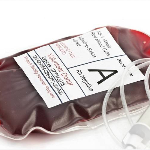 تصویری از یک کیسه خون