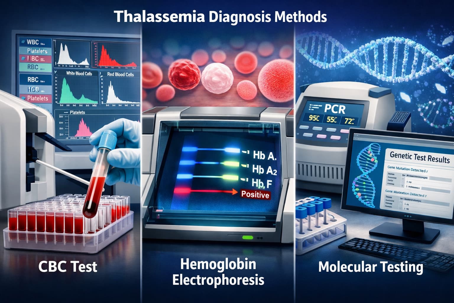 تشخیص بیماری تالاسمی